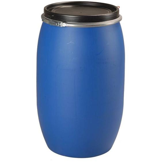 Fut / Bidon 120 litres bleu à ouverture totale