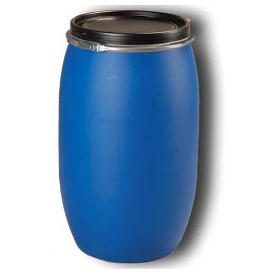 Negomix - Fût plastique 120 l à couvercle