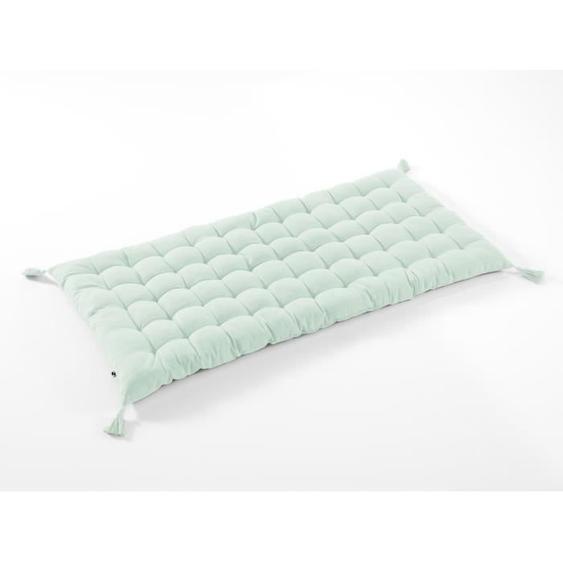 Futon 60 x 120 cm 100% coton déperlant et anti uv KALA coloris Menthe