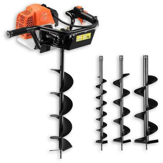 Fuxtec - Tarière thermique FX-EB162 - 62cm3 mèches 80cm et diamètre 100, 150 et 200mm