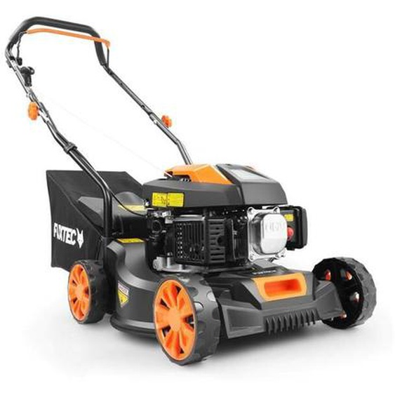 Tondeuse à gazon poussée thermique 40,6cm 80cm3 - FX-RM4180 Fuxtec 45L