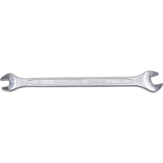 Clé Allen 6x7 mm, longueur 120 mm, en acier Cr-V