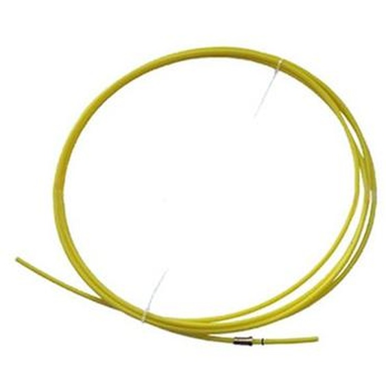 Gaine guide-fil téflon jaune 4M 27x47 pour fil de 1,2/1,6 alu - ABICOR BINZEL - 126.0042