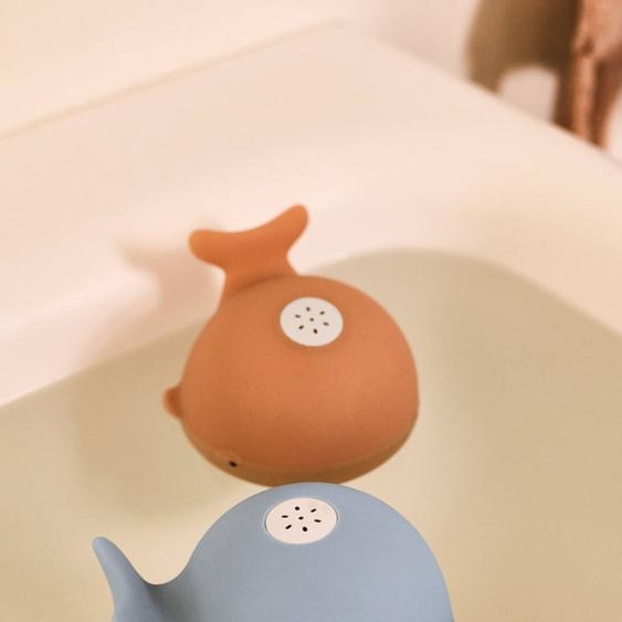 Galen baleine arroseur de bain rose