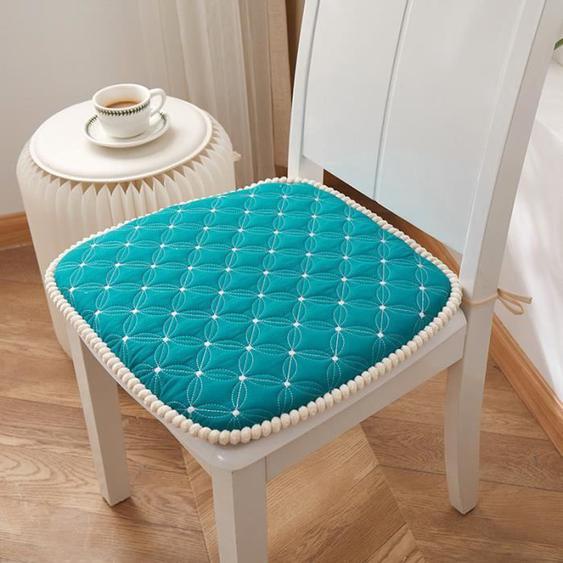 Galette De Chaise 45x43 Lot De 4, Coussins De SièGe De Chaise De Salle à Manger AntidéRapant, Coussins De Chaise DIntéRieur, Vert