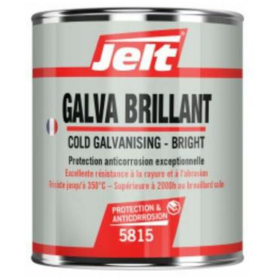 Galva brillant en pot Revêtement de protection longue durée - 005815 - 1kg - Jelt