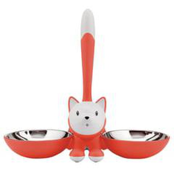 Gamelle pour chat -Tigrito - Rouge orangé