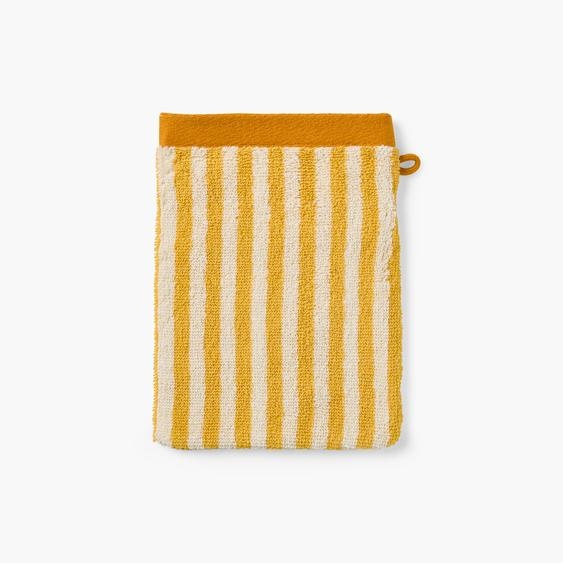 Gant de toilette coton Elie miel