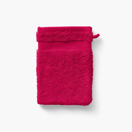 Gant de toilette coton Lola II framboise