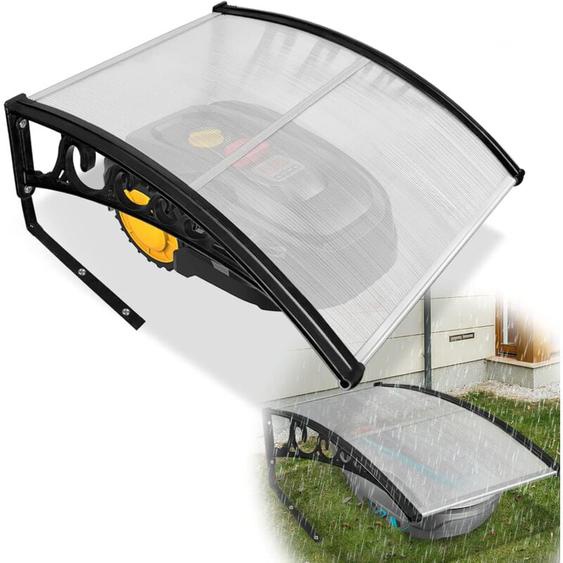 Garage pour robot tondeuse, carport pour tondeuse robot Automower, kit de construction en polycarbonate, protection uv, anti-pluie, anti-neige,
