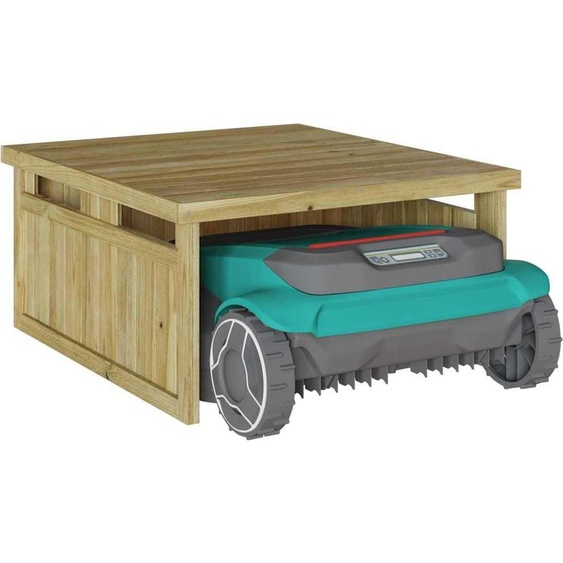 Garage pour tondeuse à gazon Braun 73,5 x 81,5 x 38,5 cm