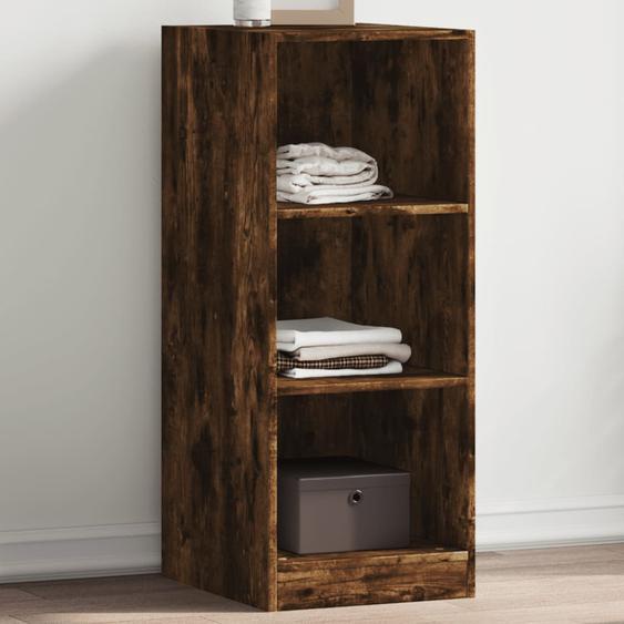 Garde-robe chêne fumé 48x41x102 cm bois dingénierie