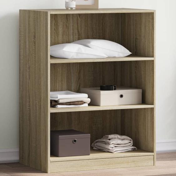 Garde-robe chêne sonoma 77x48x102 cm bois dingénierie