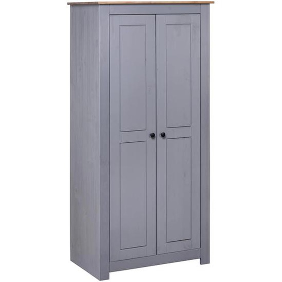 Garde-robe Gris 80x50x171,5 cm Pin massif Assortiment Panama