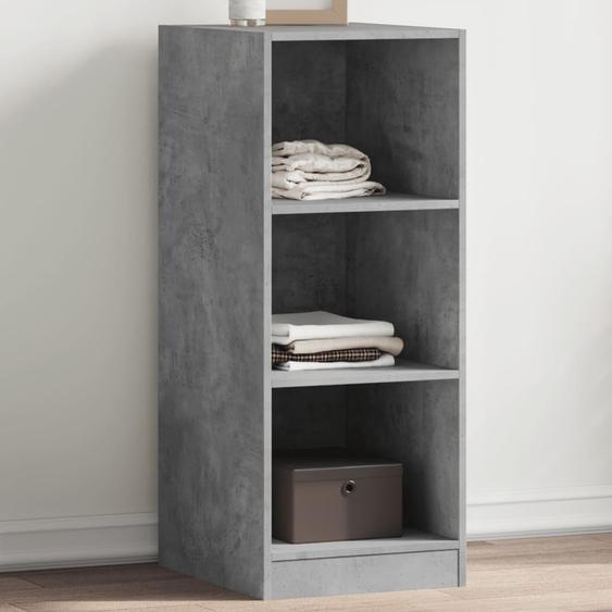 Garde-robe gris béton 48x41x102 cm bois dingénierie
