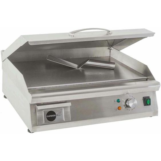 Garden All - Plancha électrique en Inox qualité pro BBPlancha 10 à 12 convives