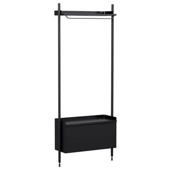 Garderobe Pier System 1001 - noir