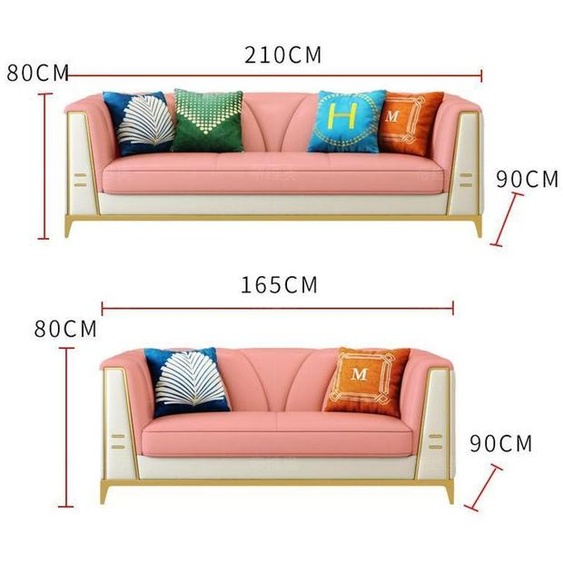 Garniture De Canapé Polster Sitz Garnitures 2tlg. Set 3+2 Sitzer Neuch Couch Ledersofa