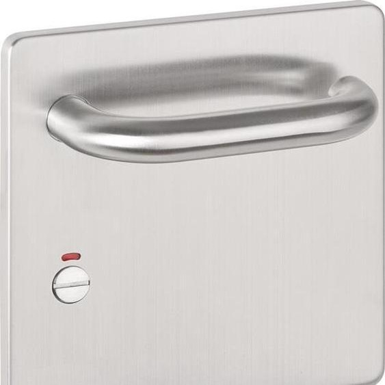 Garniture pour plaque large NW-405-4 acier inoxydable mat WC Garniture pour plaque large WC