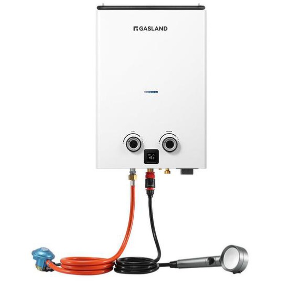 GASLAND G10 10L 30/37mbar Chauffe-eau instantané à gaz [Classe énergétique A+]