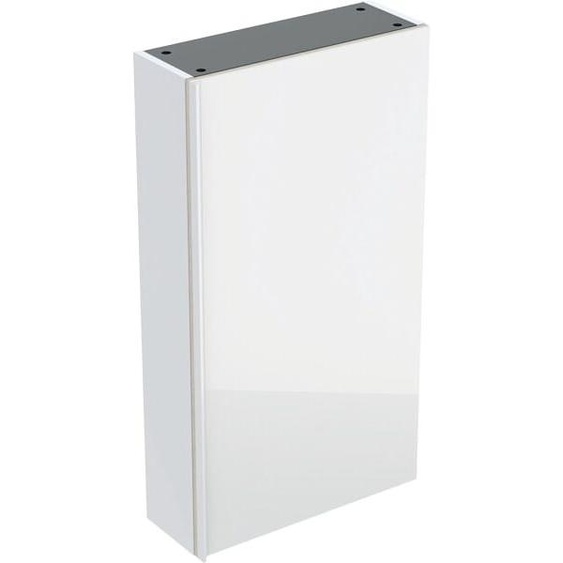 Geberit Acanto armoire murale 500639012 45x82x17,4cm, verre blanc - blanc brillant