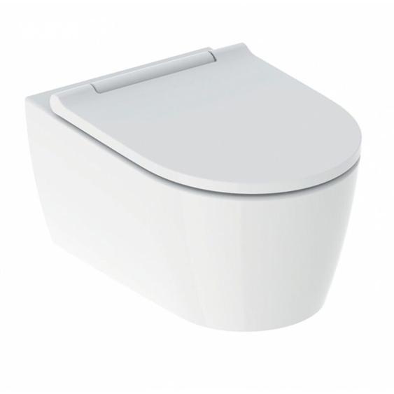 Geberit - Cuvette suspendue one sans bride TurboFlush Blanc