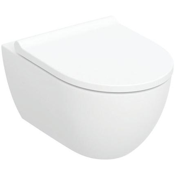 Geberit - Ensemble de wc suspendu Acanto, y compris siège de wc,