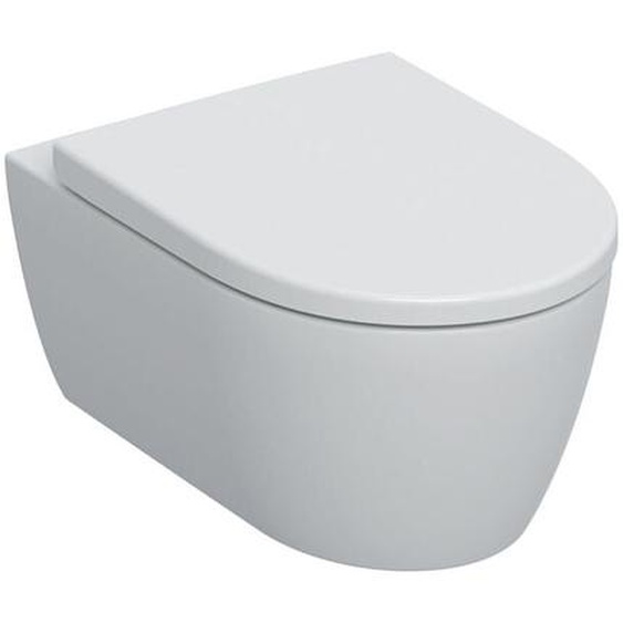 ICon Set wc suspendu avec siège, sans rinçage, rinçage - Geberit