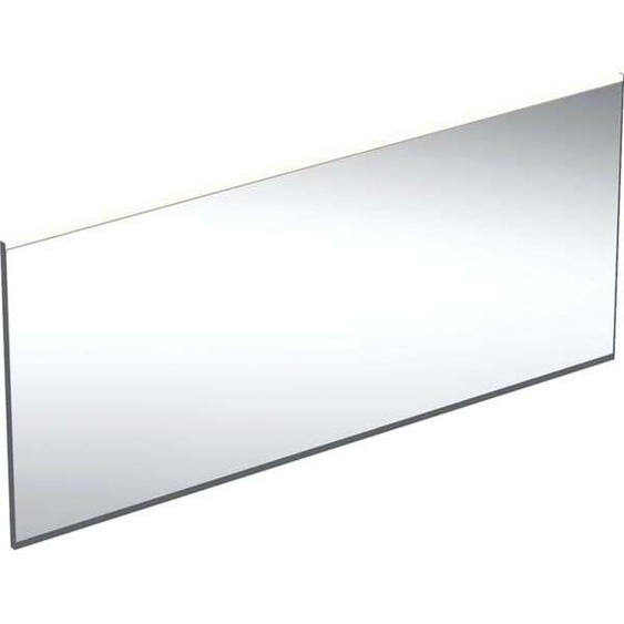Geberit Option Plus Miroir lumineux carré 502787141 160 x 70 cm, noir mat/aluminium anodisé, éclairage direct/indirect