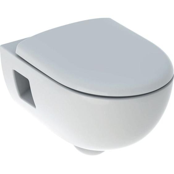 Geberit - Pack wc Suspendu Rénova Semi-Caréné sans Bride 54cm avec Abattant Blanc - Gébérit