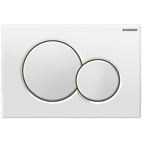Plaque de déclenchement Geberit sigma 01 - Pour réservoir UP320 / UP720 - 115.770.11.5 - Blanc