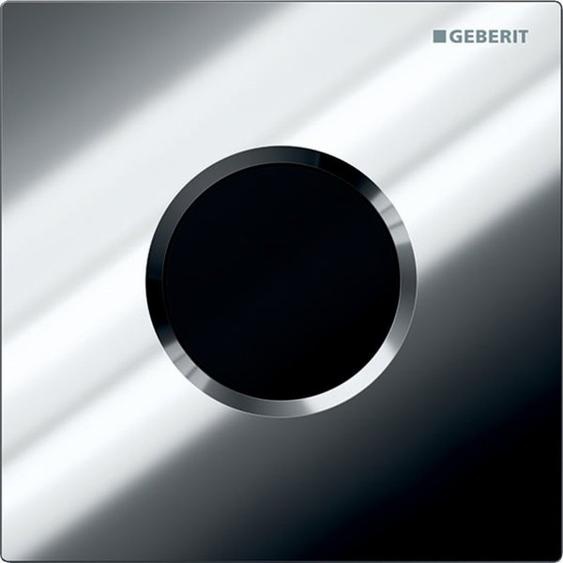 Geberit Sigma 01 Commande urinoir électronique infrarouge 13x13cm encastrable chrome brillant 116021215