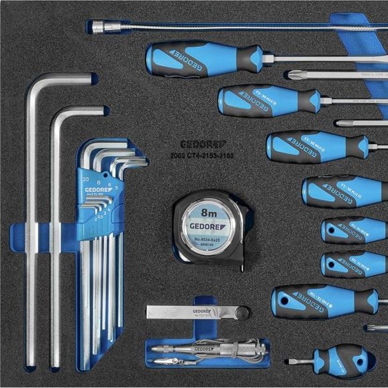 GEDORE 2005 CT4-2153-63 Module CT avec assortiment