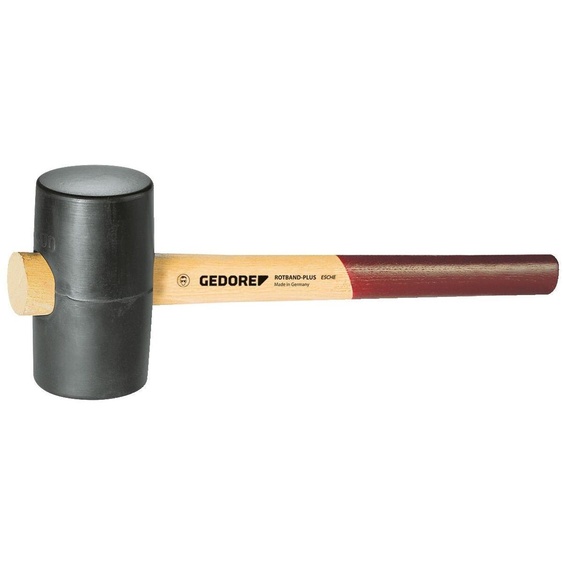 GEDORE 227 E-2 Marteau en caoutchouc avec manche en frêne, d 65 mm, 8826820