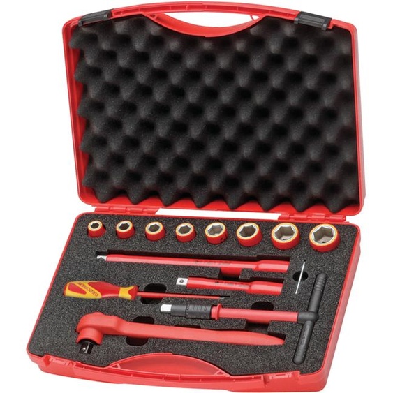 GEDORE VDE 1001 Jeu doutils VDE 12 pièces en coffret, 6602560