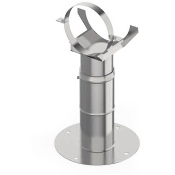 Gefest Stal Support de support télescopique, Ø 115  (400mm-750mm)