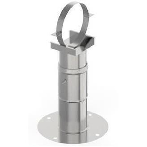 Gefest Stal Support mural télescopique, Ø 200 (40-75)