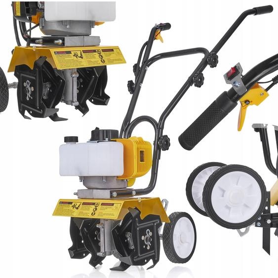 GEKO Motoculteur à essence 1,4 kW, largeur de travail 25 cm G84009