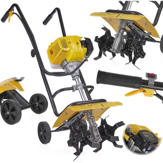 GEKO Motoculteur à essence 37 cm, 2,6 kW G84008