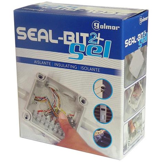 Gel détanchéité SEAL-BIT bi-composant 2 x 500ml - GOLMAR - GSEALBIT2/P