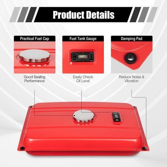Générateur - 15 litres - Acier - 5-8 kW - Peu dentretien
