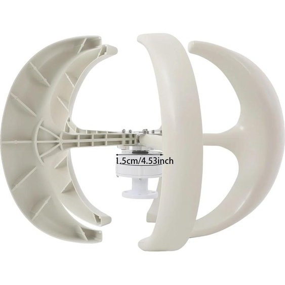 Générateur déoliennes, production délectricité à haut rendement, applications multiples, BLANC