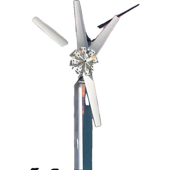 Générateur éolien, puissance 3000W, 8 pales, avec contrôleur, avec contrôleur, 3000W 8lames, 12V