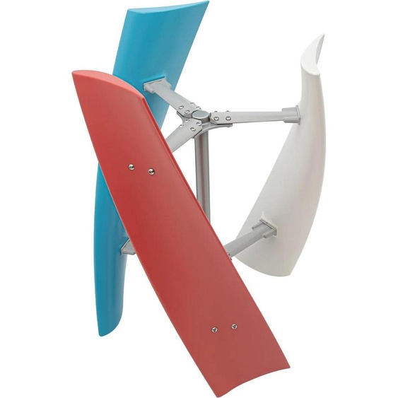 Générateur éolien vertical, Conversion efficace de lénergie, Design durable, MULTI, 24V, 3 pales