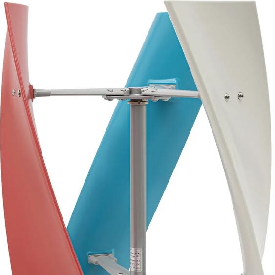 Générateur éolien vertical, puissance nominale 400W, 3 pales en fibre de verre, MULTI