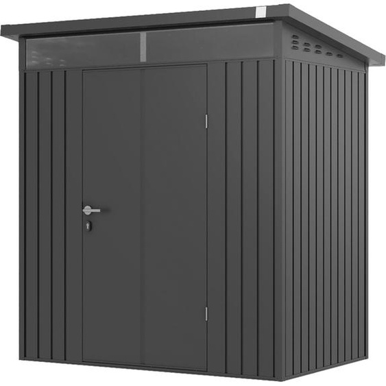 GFP Primeyard Abri de jardin en métal 180x120x205 cm armoire de jardin anthracite