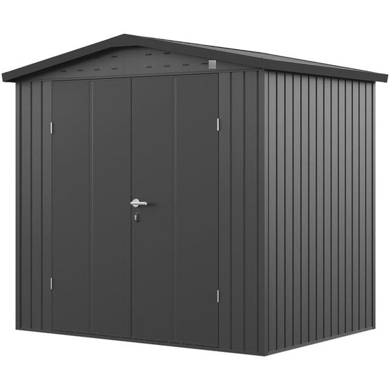 GFP Primeyard Abri de jardin en métal 210x150x205 cm armoire de jardin anthracite
