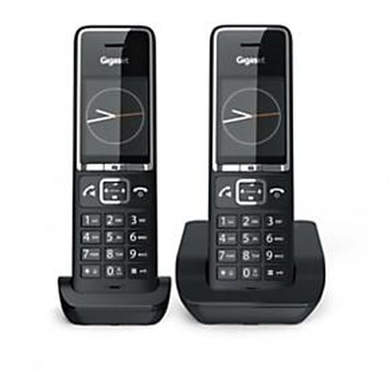 Gigaset Téléphone sans fil COMFORT 550 Duo noir