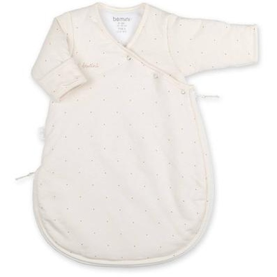 Gigoteuse Avec Moufles Hiver - Tog 3 Pady Jersey - Jersey Dots Ecru
