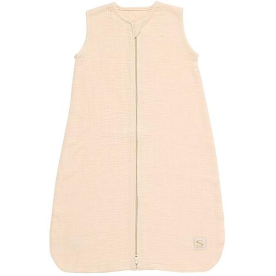 Gigoteuse Dété Bébé En Double Gaze De Coton Beige